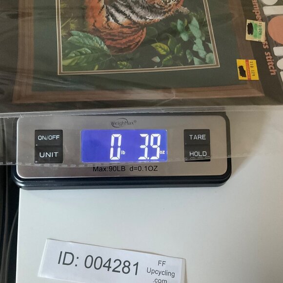 VTG 90's Dimensions Tigers Love Cross Stitch Kit Dimensions 18" X 15" Wildlife - Picture 8 of 8